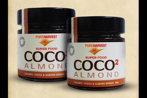 Australia: Coconut, Cocoa & Almond Spread
